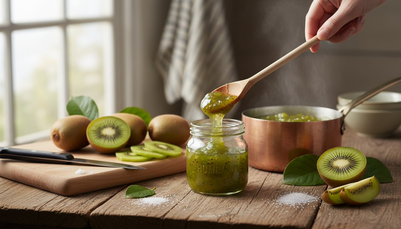découvrez comment préparer une confiture de kiwis maison savoureuse et économique, idéale pour profiter pleinement de ce fruit frais au bon moment.