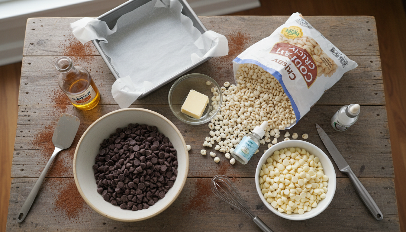 savourez nos barres chocolatées maison au cœur lacté et croustillant, une recette gourmande qui dépasse toutes celles du supermarché. faciles à préparer et irrésistiblement délicieuses !