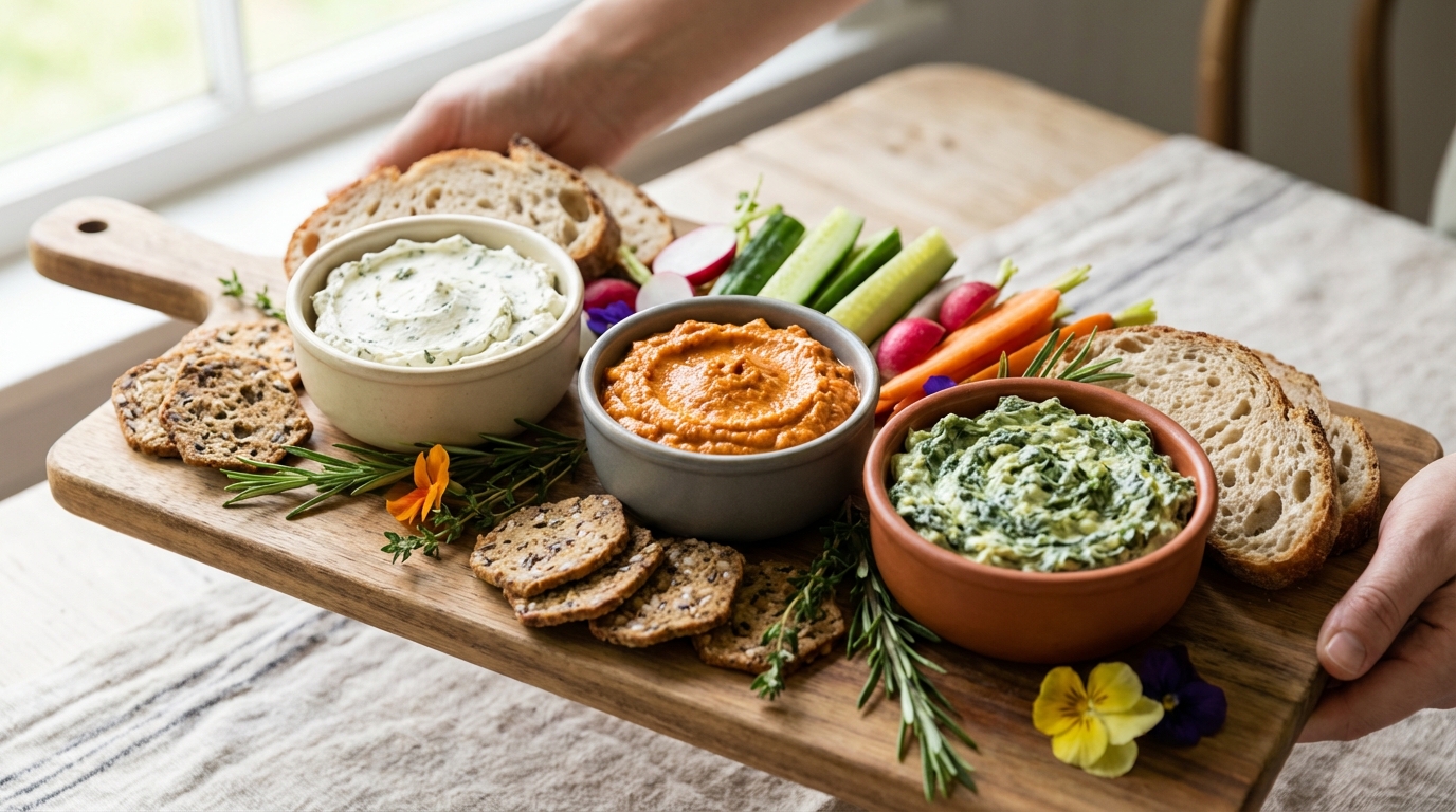 découvrez notre recette facile et savoureuse de trio de tartinades au fromage frais, parfaite pour un apéritif gourmand et rapide à préparer.