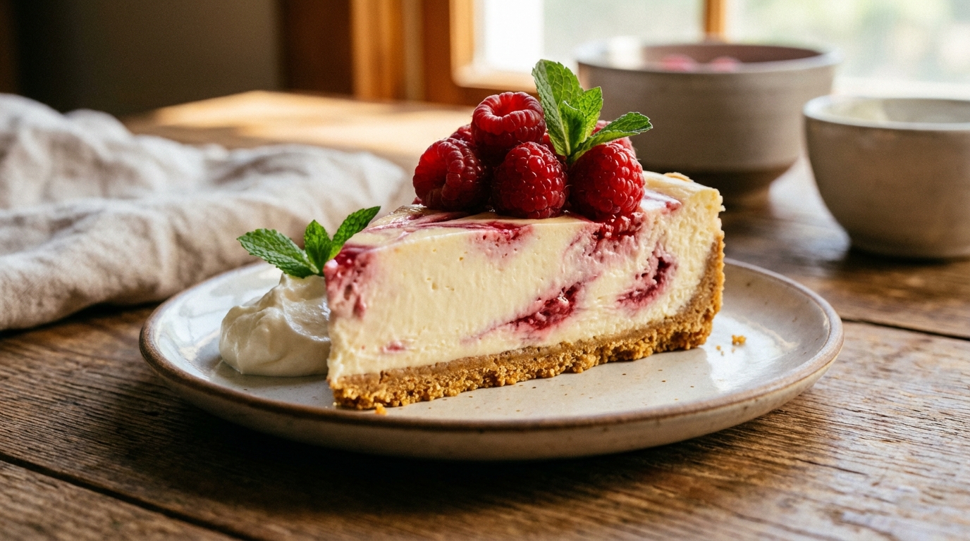 découvrez la recette incontournable du cheesecake framboises et fromage frais, un délice fondant qui ravira vos papilles à chaque bouchée.