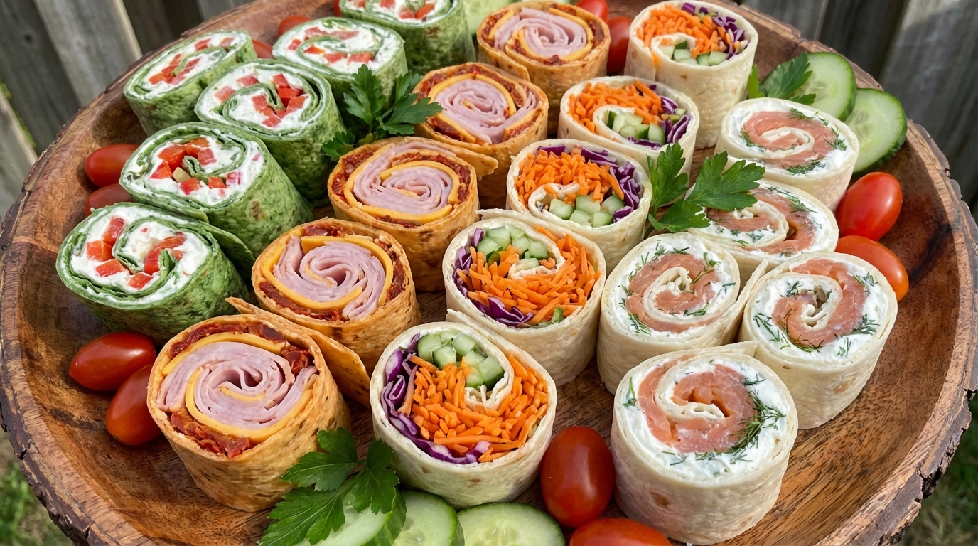 découvrez une recette facile et rapide de roulés au fromage frais et légumes croquants, parfaite pour un apéritif savoureux et coloré qui fera l'unanimité.