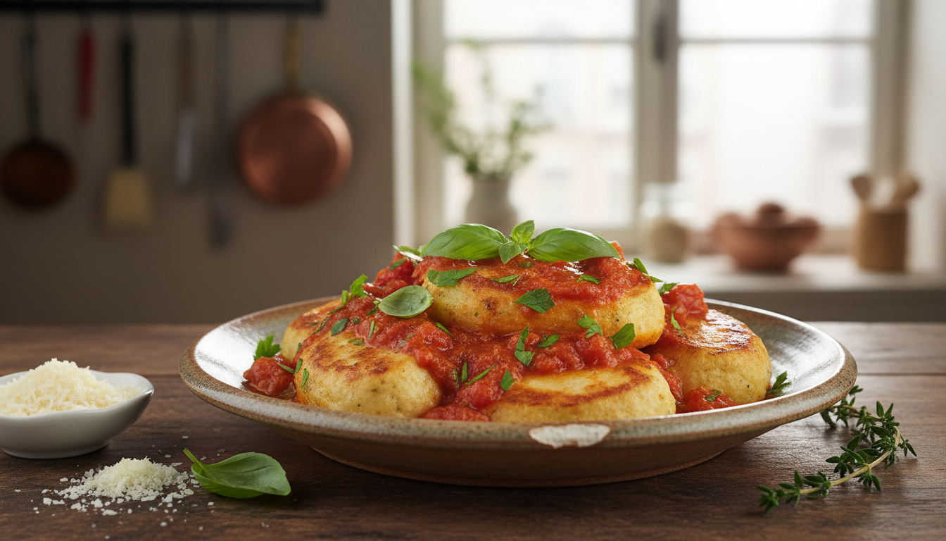 découvrez les délices dauphinois avec nos quenelles moelleuses nappées d'une sauce tomate maison savoureuse, pour un repas gourmand et authentique.
