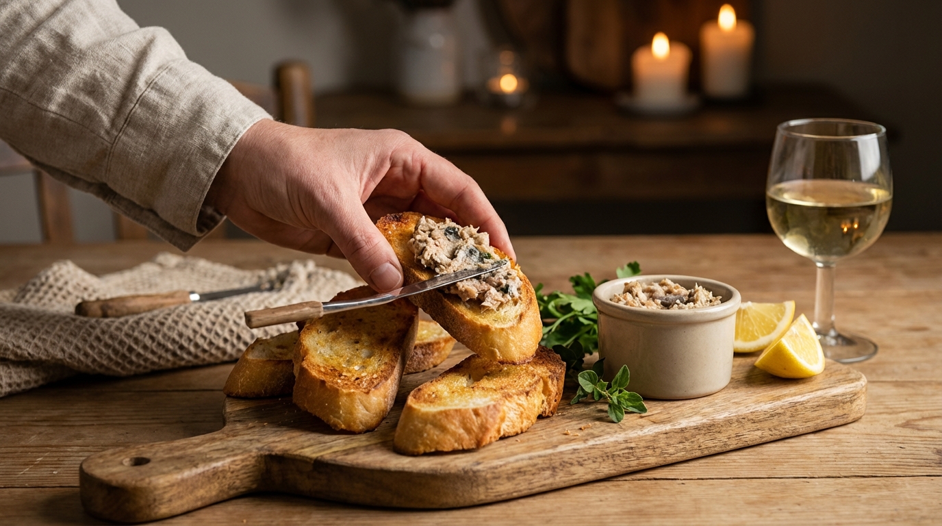 découvrez notre recette facile et gourmande de rillette de sardines au fromage frais, parfaite pour des apéros savoureux et rapides à préparer.