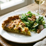 découvrez notre recette simple et gourmande de tarte aux poireaux légère, parfaite pour un repas savoureux et équilibré.