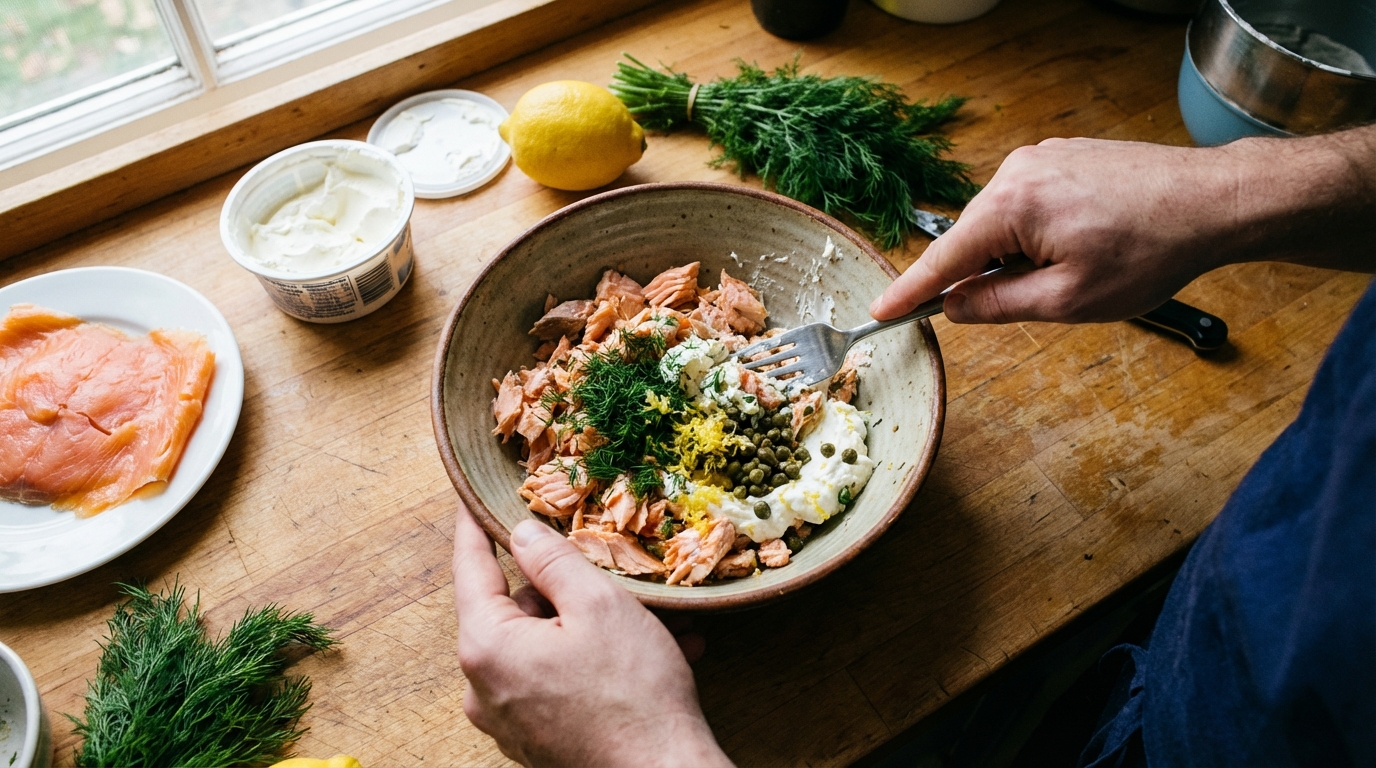 découvrez notre recette facile et savoureuse de rillettes de saumon au fromage frais, idéale pour un apéritif gourmand et rapide à préparer.