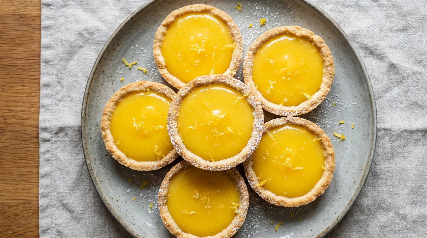 découvrez notre recette légère et savoureuse de tartelettes au lemon curd maison, parfaites pour un dessert frais et gourmand.