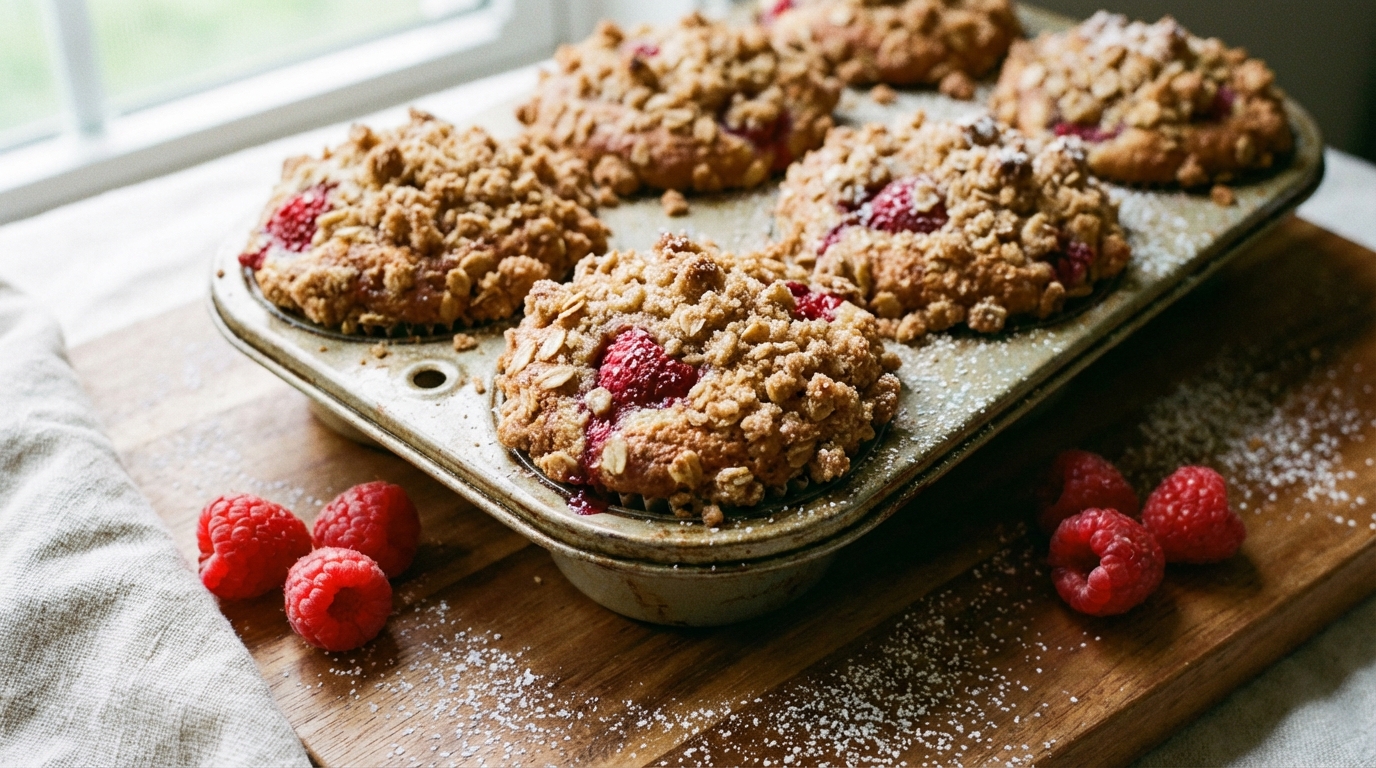 découvrez notre recette ultra légère de muffins aux framboises, savoureux et faciles à préparer, parfaits pour un goûter gourmand et équilibré.