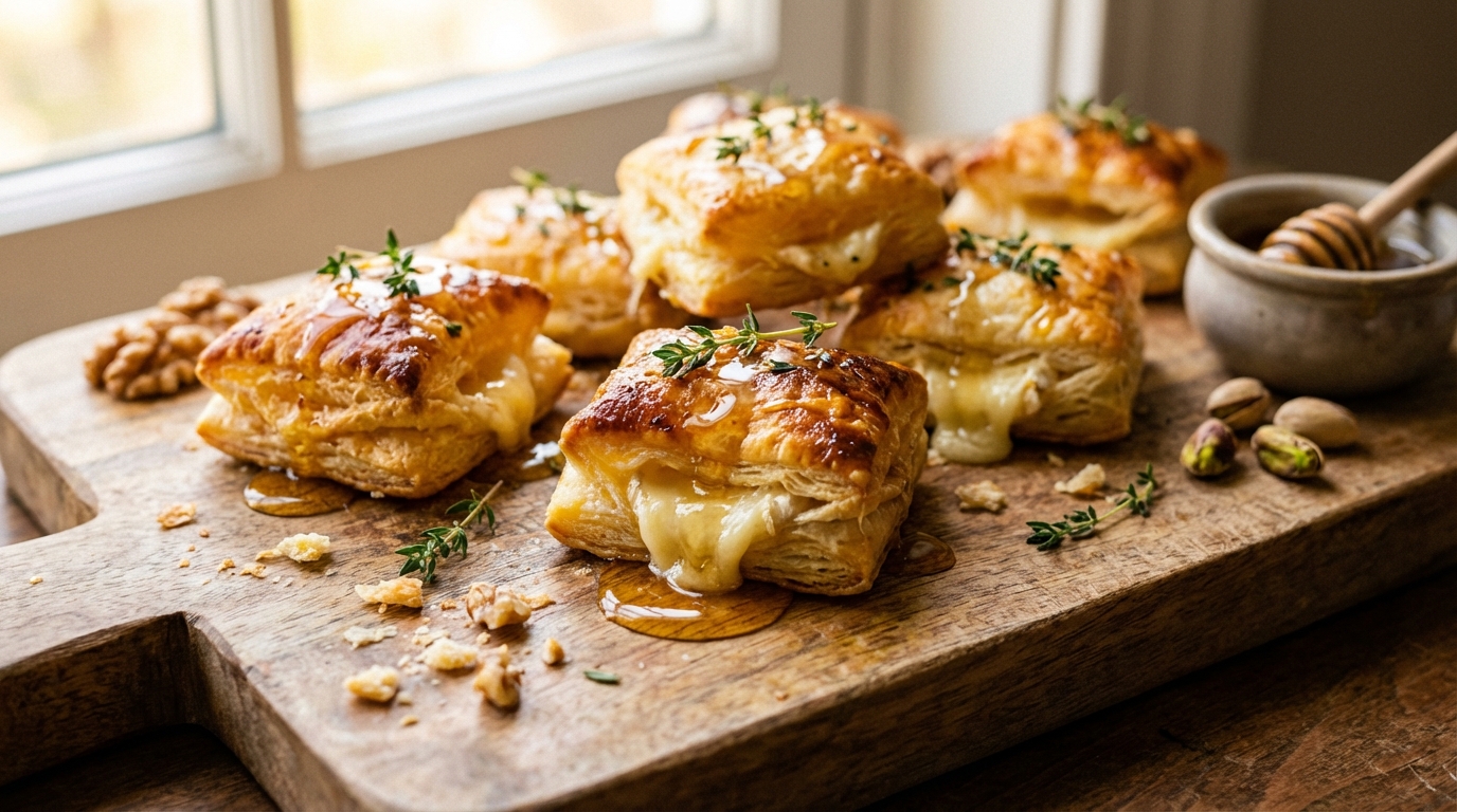 découvrez notre recette simple et rapide pour préparer des feuilletés au chèvre fondant, parfaits pour une entrée gourmande ou un apéritif réussi.
