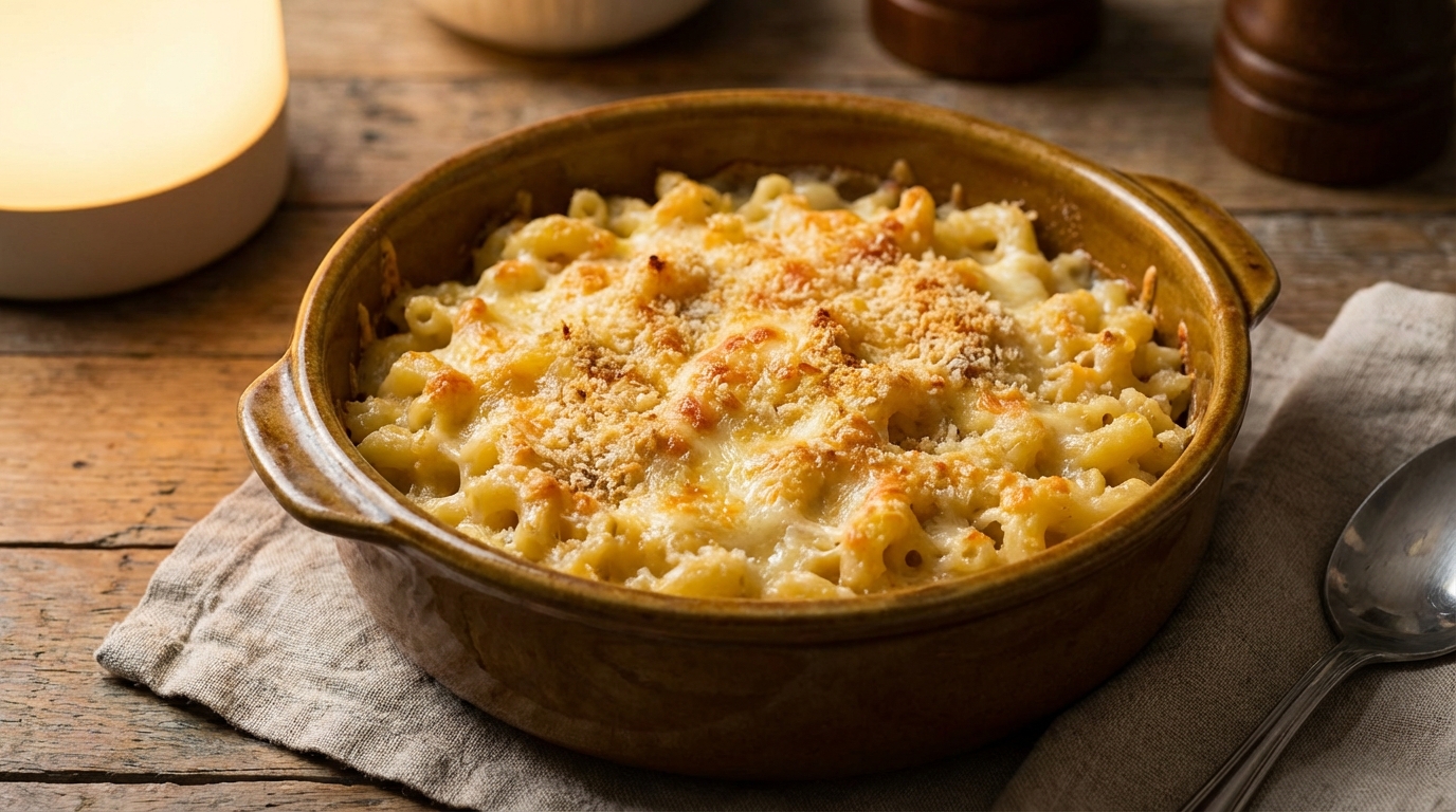 découvrez notre recette gourmande de gratin de macaroni à la crème fraîche, un plat savoureux et réconfortant parfait pour toutes les occasions.