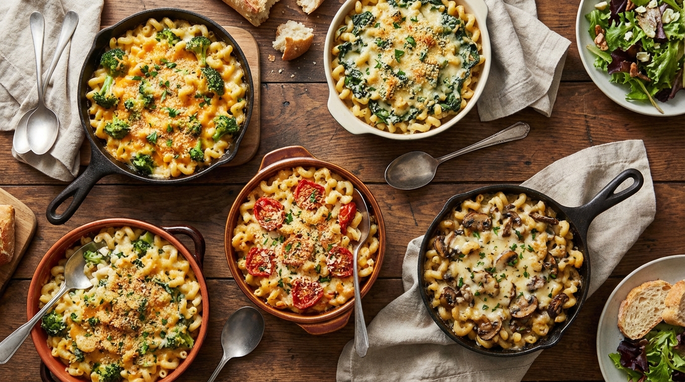 découvrez notre recette gourmande de gratin de macaroni à la crème fraîche, un plat réconfortant et délicieux parfait pour toute occasion.