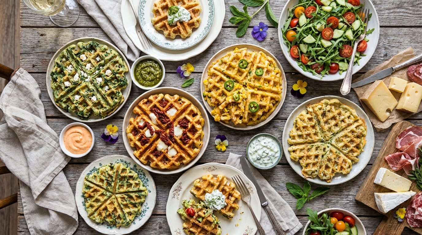 découvrez la recette facile et savoureuse des gaufres salées aux légumes et fromage, un délice croustillant parfait pour un repas gourmand et équilibré.