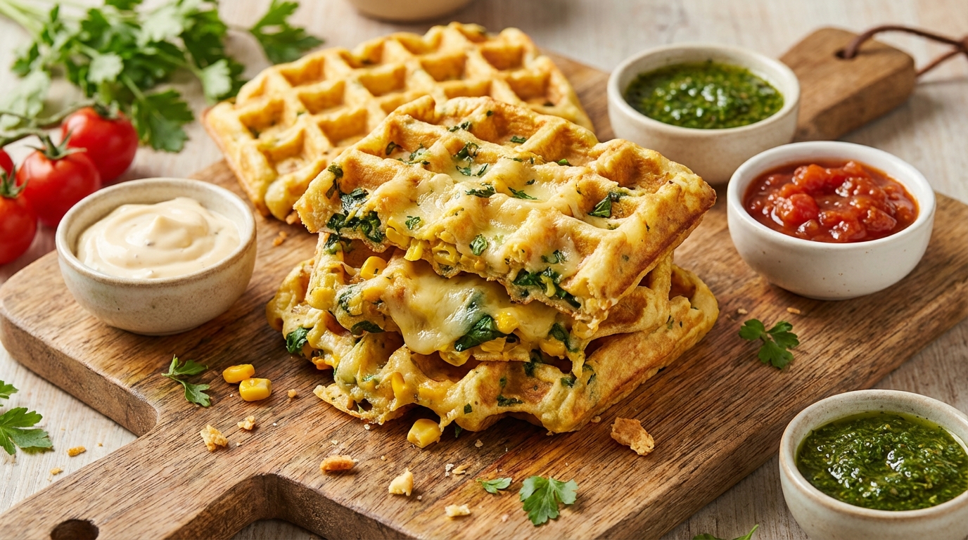 découvrez notre recette de gaufres salées aux légumes et fromage, un délice croustillant et gourmand à savourer à tout moment de la journée.