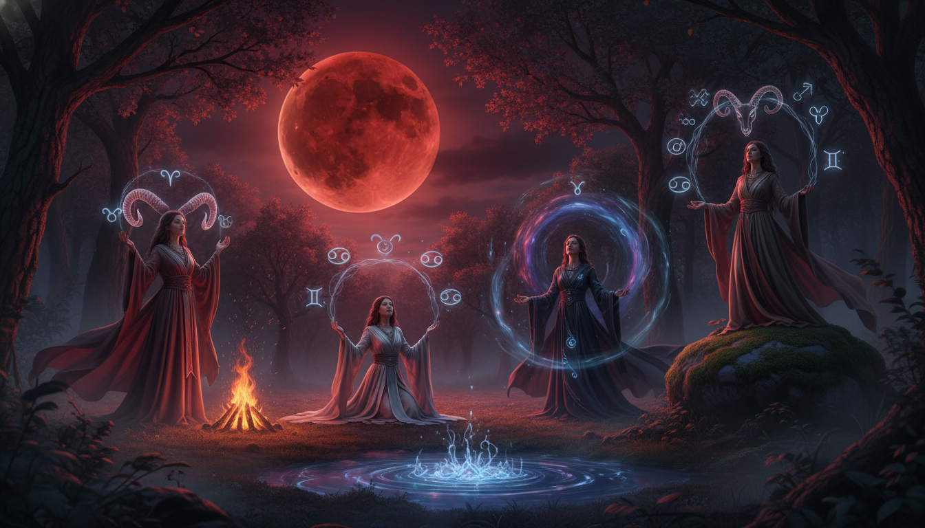 découvrez comment la lune de sang du 3 mars 2026 agit comme un rituel puissant de purification intérieure, influençant profondément ces 4 signes du zodiaque pour un renouveau spirituel.