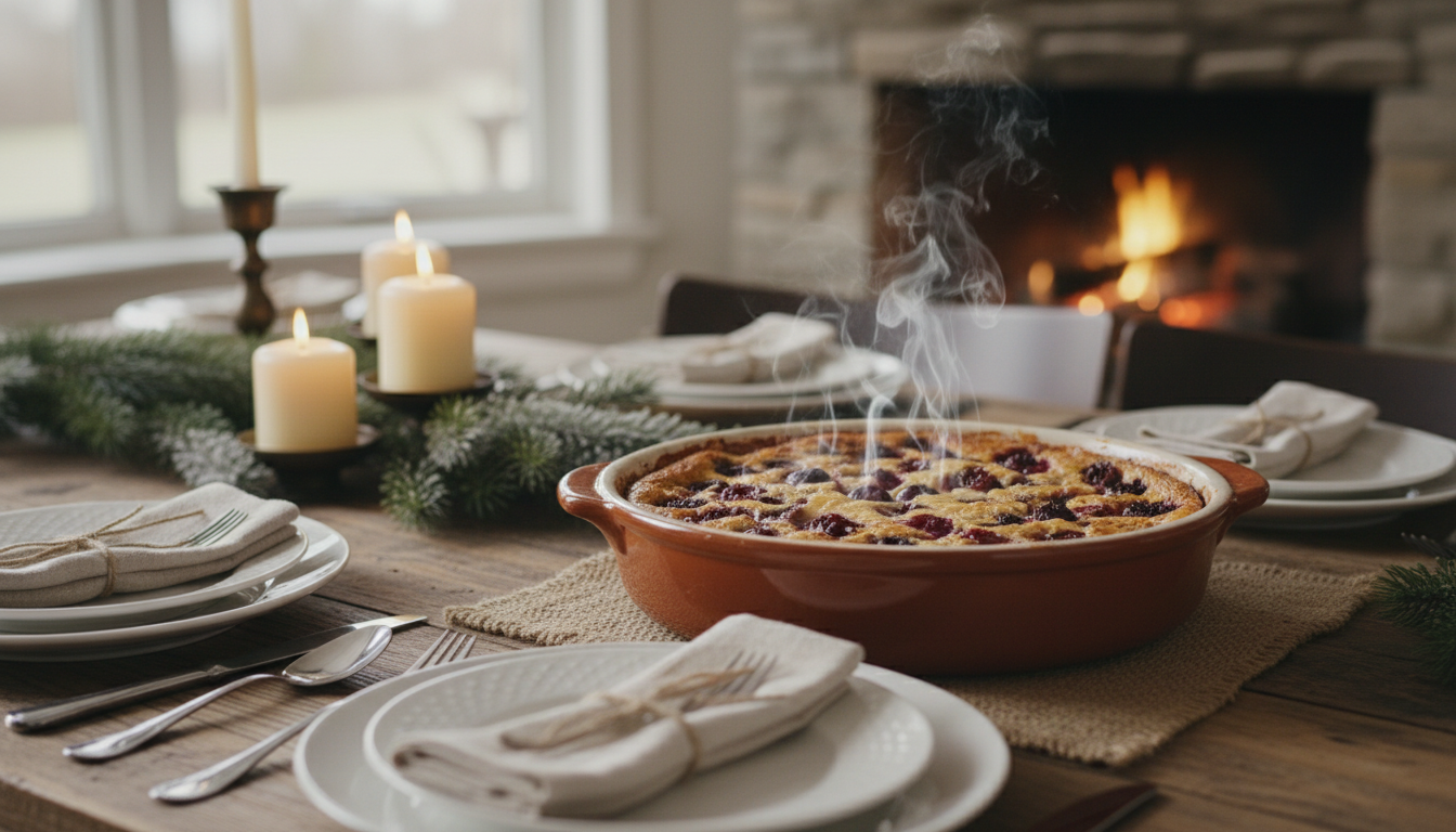 découvrez le clafoutis express qui transforme vos desserts d'hiver en famille. une recette simple et rapide que vos invités vont adorer, incontournable pour des moments gourmands et chaleureux.