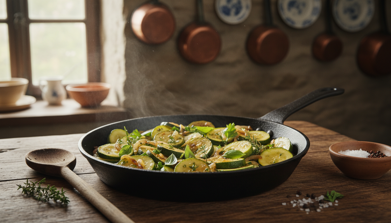 découvrez le geste simple qui sublime vos courgettes poêlées en un plat fondant et savoureux, sans avoir besoin d'ingrédients rares.