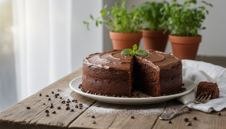découvrez le secret qui rend ce gâteau au chocolat fondant irrésistible, parfait pour un dimanche frais. une recette mystérieuse à ne pas manquer !