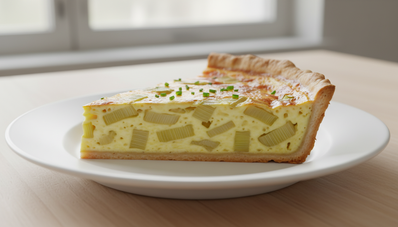 découvrez le petit secret qui rend la quiche aux poireaux incroyablement fondante et facilite une découpe parfaite à chaque fois pour un plaisir gourmand garanti.