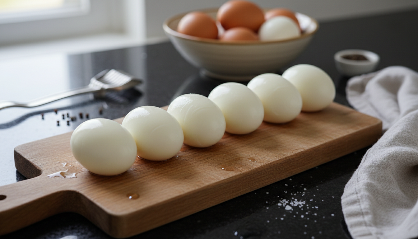 découvrez le secret de cuisson qui transforme vos œufs durs cabossés en délices irrésistibles, pour des recettes savoureuses et parfaites à chaque fois.
