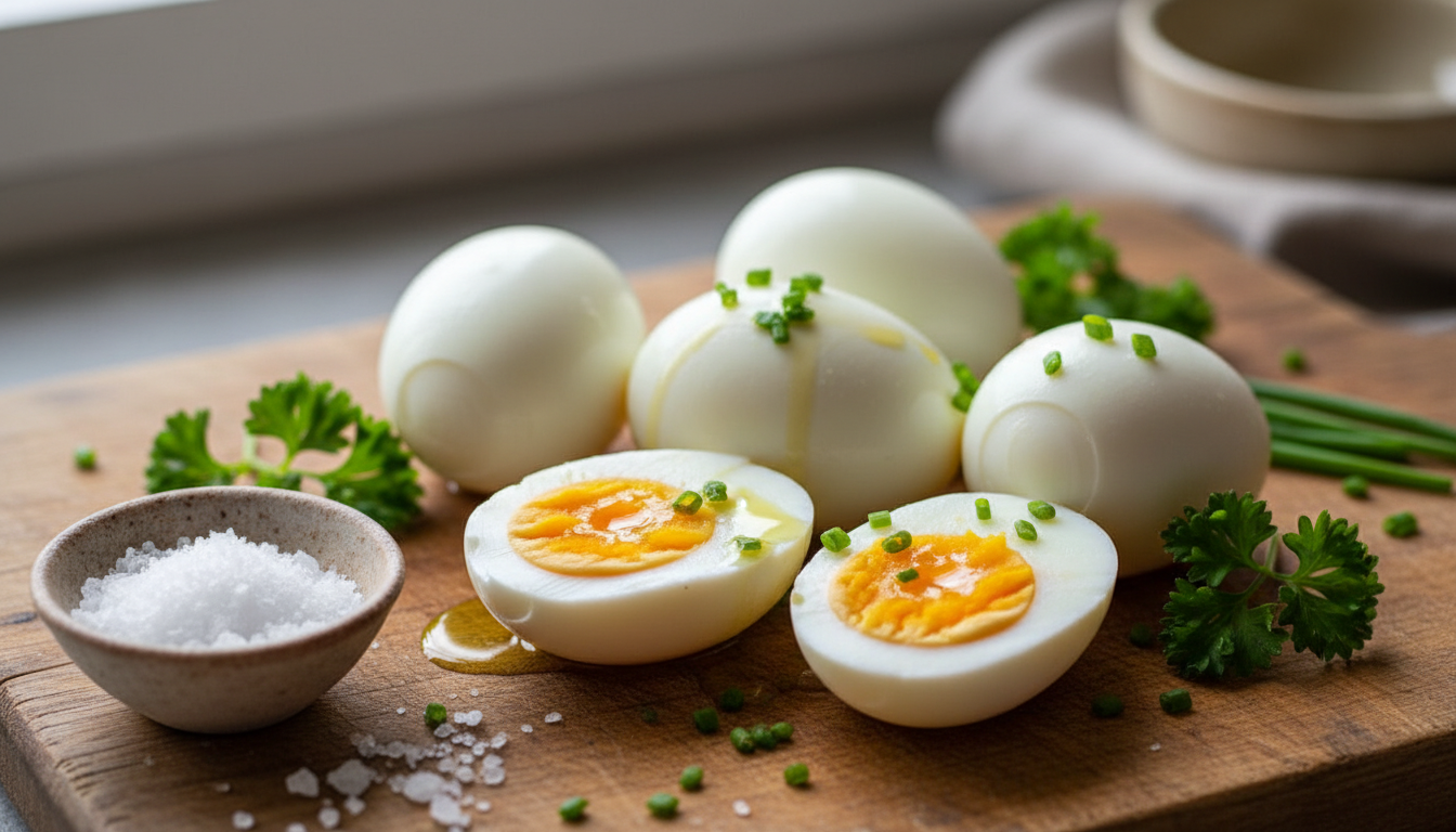 découvrez le secret de cuisson simple et efficace qui transforme vos œufs durs cabossés en véritables délices savoureux, parfaits à chaque fois.