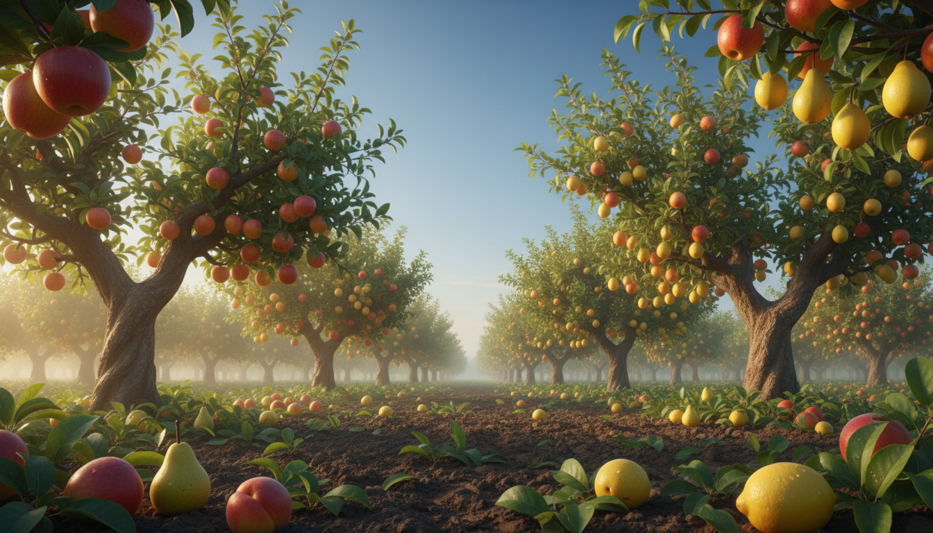 découvrez des arbres fruitiers à croissance rapide pour transformer votre jardin en un verger fertile en un temps record. fini l'attente, profitez vite de vos fruits maison !