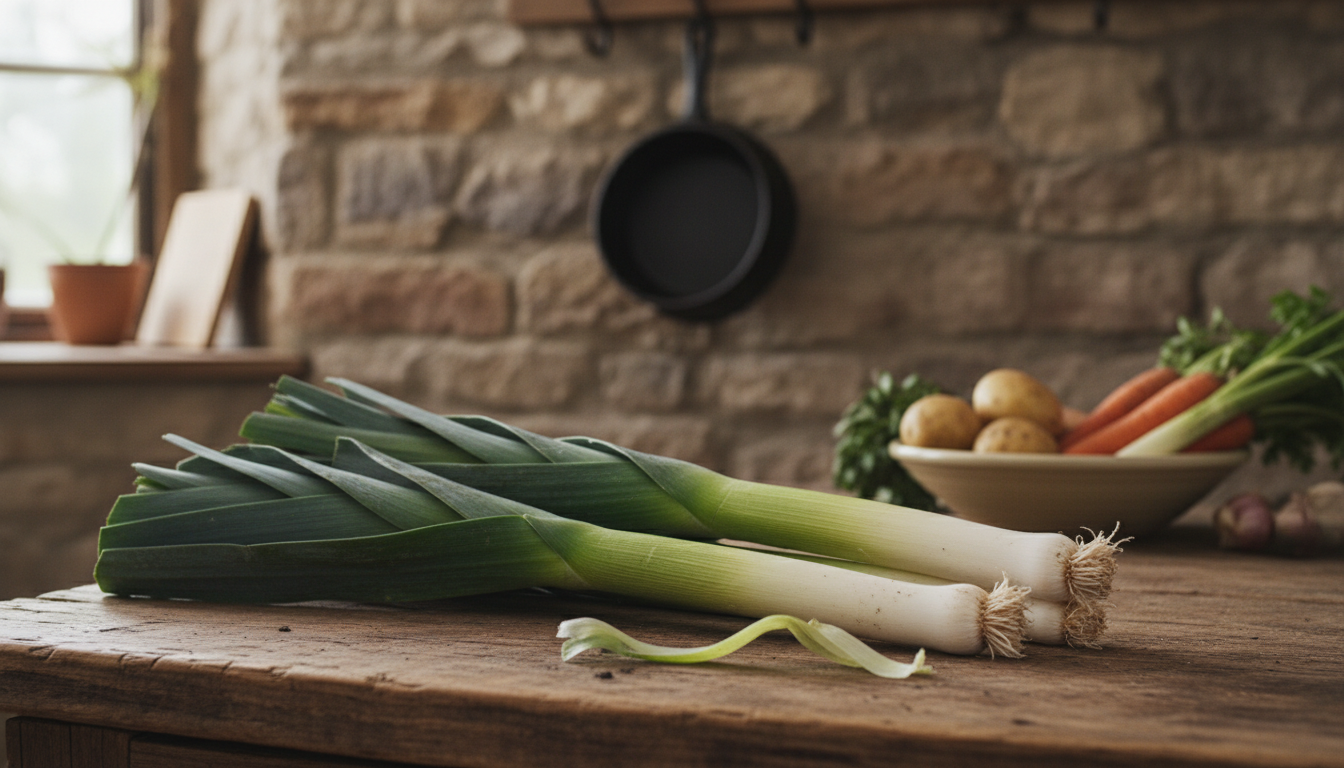 découvrez comment utiliser la partie souvent jetée du poireau pour rehausser vos plats tout en réduisant vos dépenses grâce à une astuce simple et économique.