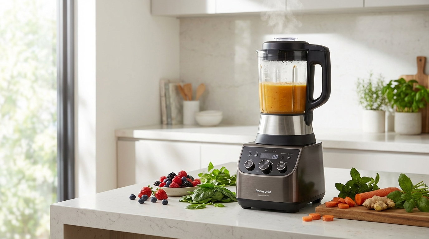 découvrez l'analyse approfondie du blender chauffant panasonic mx-hg4401kxe, alliant performance exceptionnelle et multifonctionnalité pour une cuisine pratique et savoureuse.