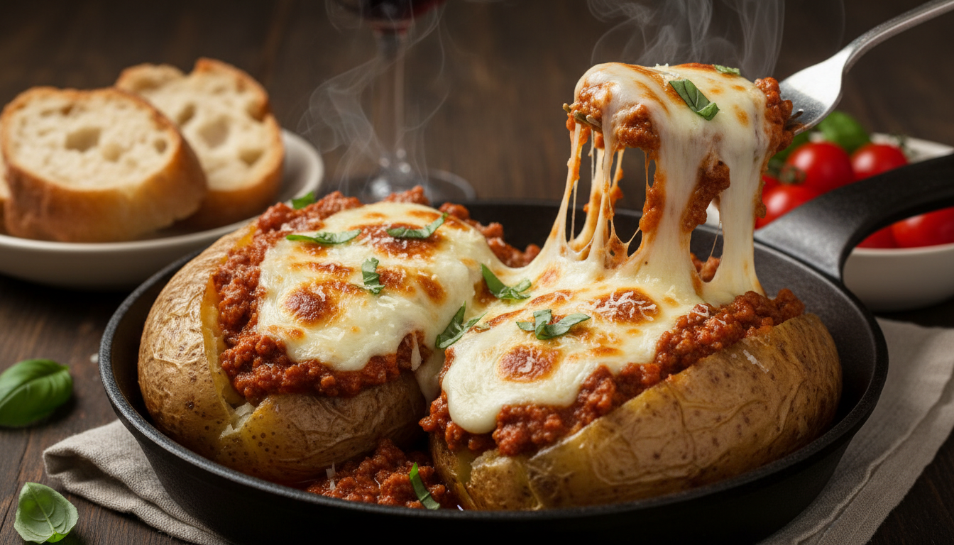 découvrez la recette de patate alla bolognese par simone zanoni, une façon gourmande et raffinée de sublimer les pommes de terre en un véritable délice gastronomique.