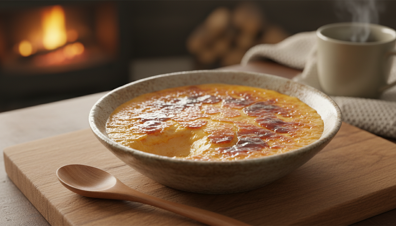 découvrez la patate douce revisitée en crème brûlée, un dessert japonais fondant et caramélisé qui apporte douceur et chaleur pour cet hiver. un mélange gourmand et original à savourer sans modération !