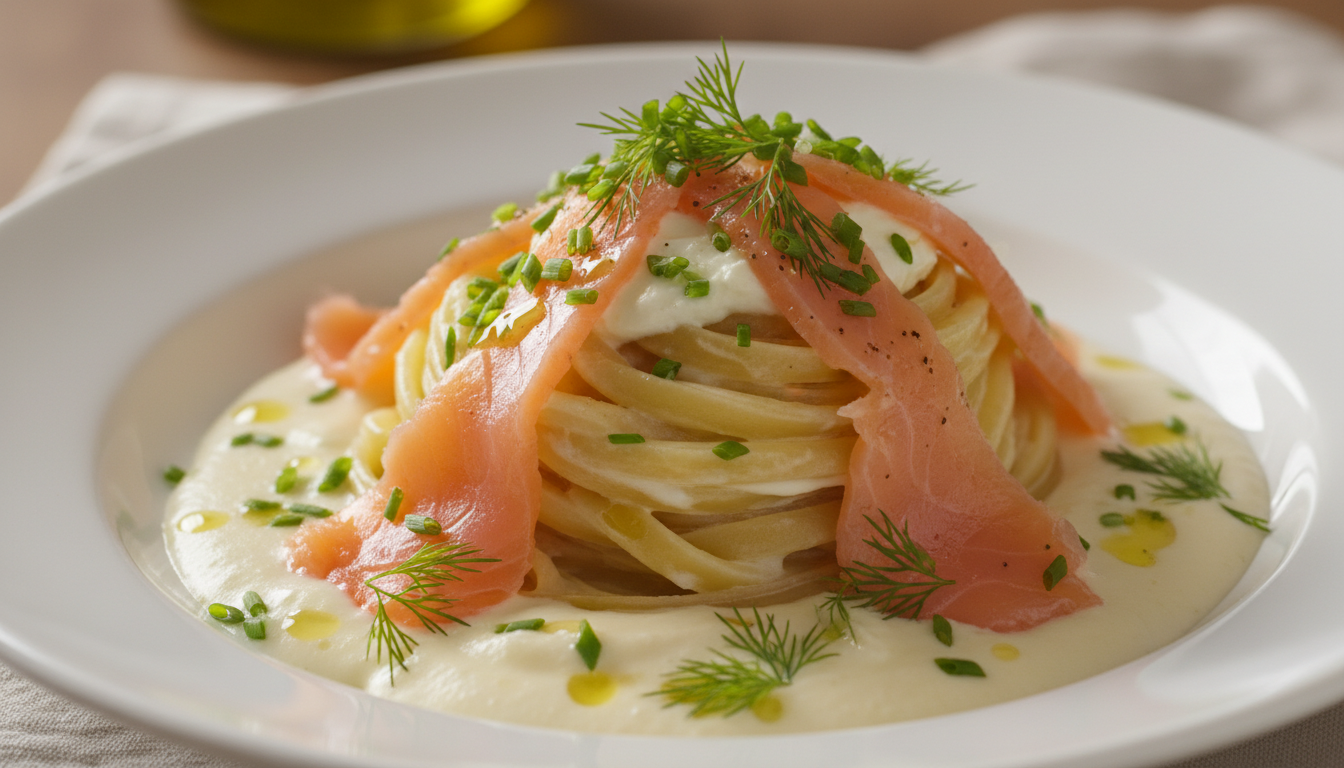 découvrez la recette parfaite de pâtes au saumon fumé et mascarpone, alliant fraîcheur, douceur veloutée et saveurs fumées pour un plat savoureux et gourmand.