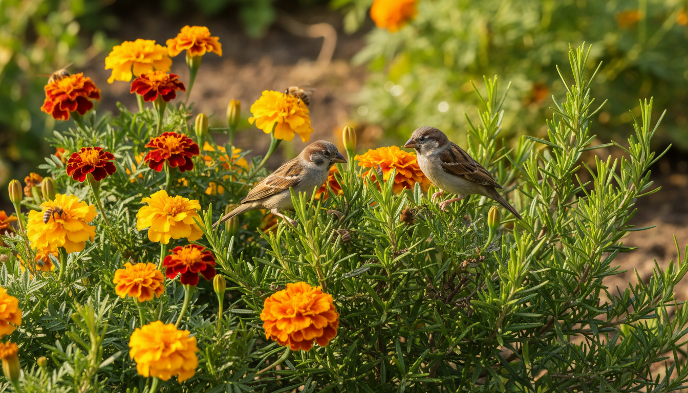 découvrez quelles fleurs planter dès aujourd'hui pour attirer les oiseaux dans votre jardin grâce à une astuce méconnue mais très efficace.