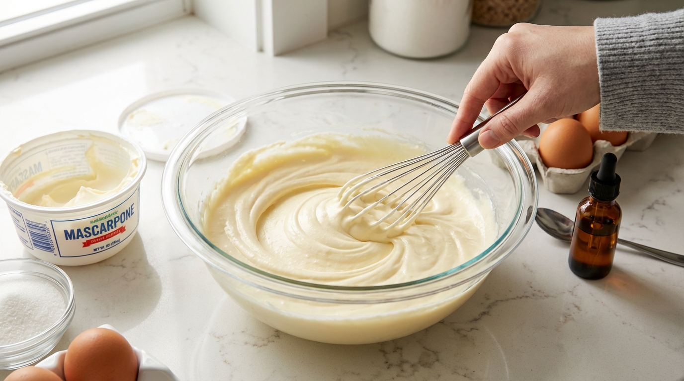 découvrez comment préparer facilement et rapidement une délicieuse crème onctueuse au mascarpone, parfaite pour toutes vos envies gourmandes.