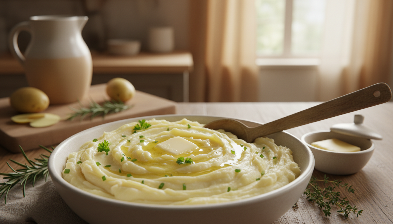 découvrez comment transformer votre purée de pommes de terre maison grâce à une astuce surprenante qui rendra ce plat traditionnel encore plus savoureux et réconfortant.