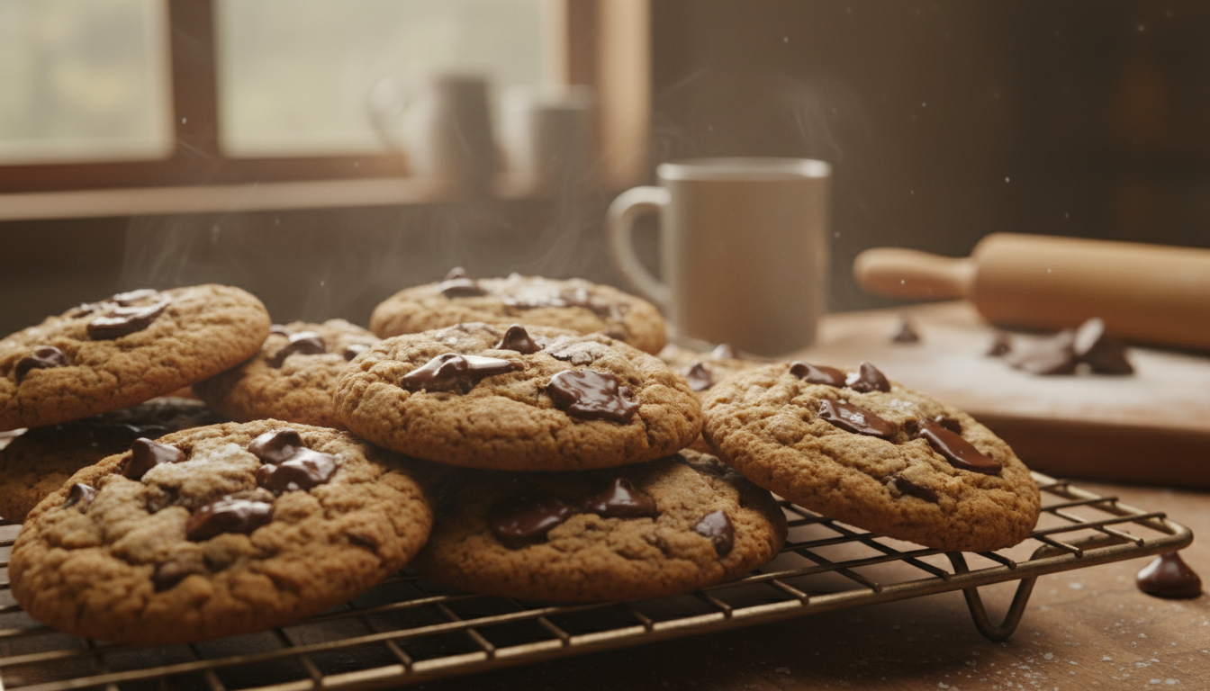 découvrez la magie des cookies au chocolat fraîchement sortis du four, réunissant toute la maison pour une pause gourmande et conviviale chaque semaine.