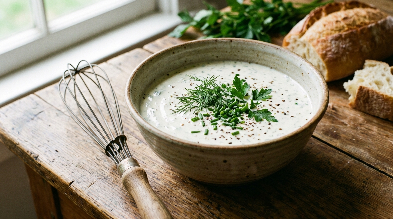 découvrez notre salade raffinée au magret de canard fumé, sublimée par une onctueuse sauce au fromage frais pour une expérience gourmande et élégante.