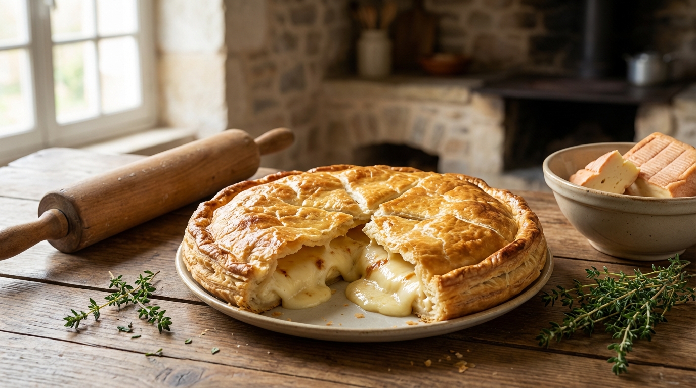 découvrez notre recette authentique de la tourte au maroilles et savourez la tradition du nord de la france avec ce plat riche en saveurs et facile à préparer.