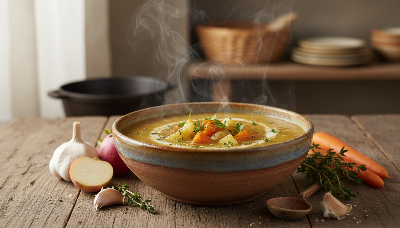 découvrez des recettes de soupes réconfortantes et parfumées pour la fin de l'hiver, faciles à préparer pour lutter contre la fatigue et le froid avec douceur.