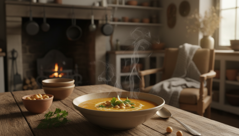 découvrez nos recettes de soupes onctueuses et parfumées, parfaites pour réchauffer vos soirées d’hiver, combattre la fatigue et le froid facilement.