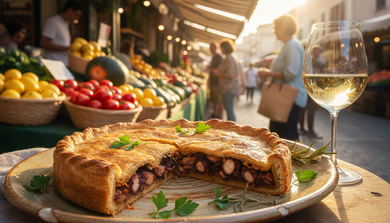 découvrez la recette savoureuse de la tielle sétoise, une tourte aux poulpes aux origines italiennes, et plongez dans un délice authentique du sud de la france.