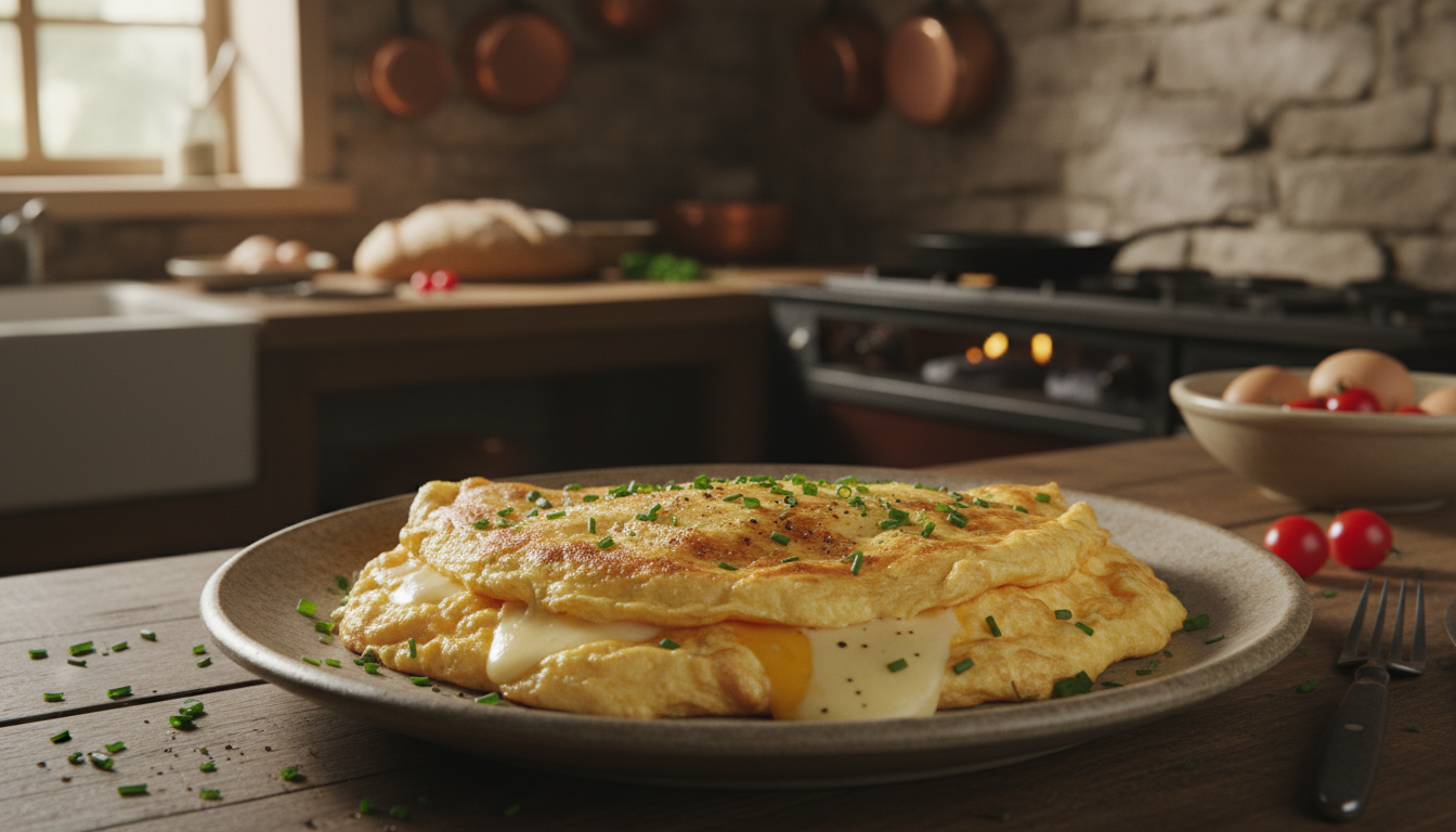 découvrez une recette simple et conviviale à base de trois œufs et un peu de fromage, parfaite pour un repas rapide et savoureux.