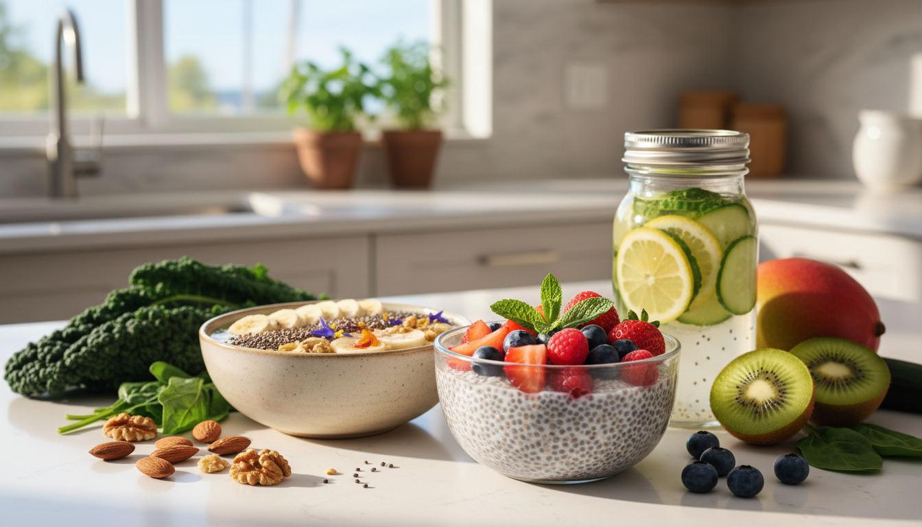 découvrez des recettes express aux graines de chia, faciles et rapides, pour booster votre perte de poids tout en savourant des repas sains et énergisants.