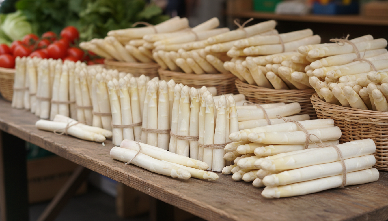 découvrez nos conseils simples pour choisir des asperges blanches au marché, garantissant des tiges uniformes, fraîches et pleines de saveur pour vos recettes.