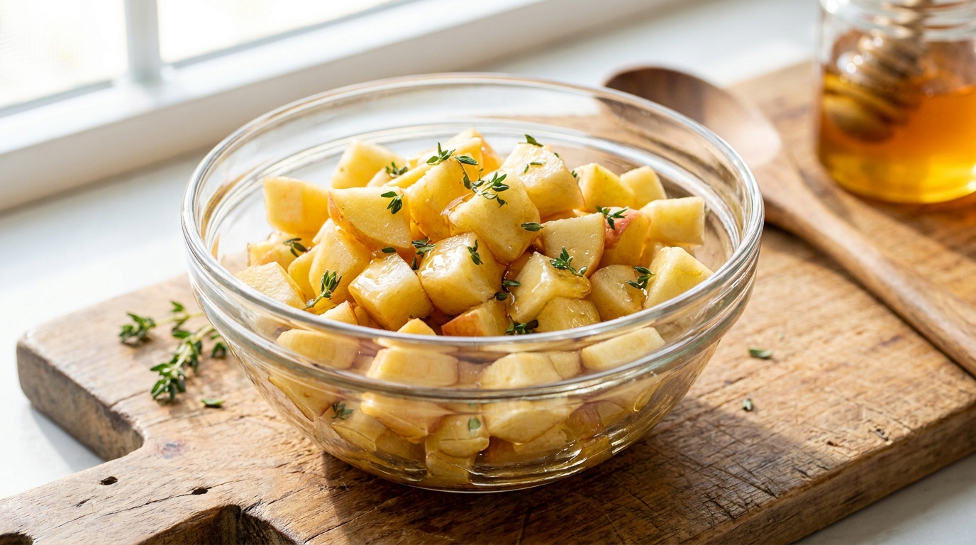 découvrez nos aumônières gourmandes et légères, mariant la fraîcheur croquante de la pomme, la douceur fondante de la mozzarella et le goût savoureux du jambon sec pour une recette délicieuse et équilibrée.