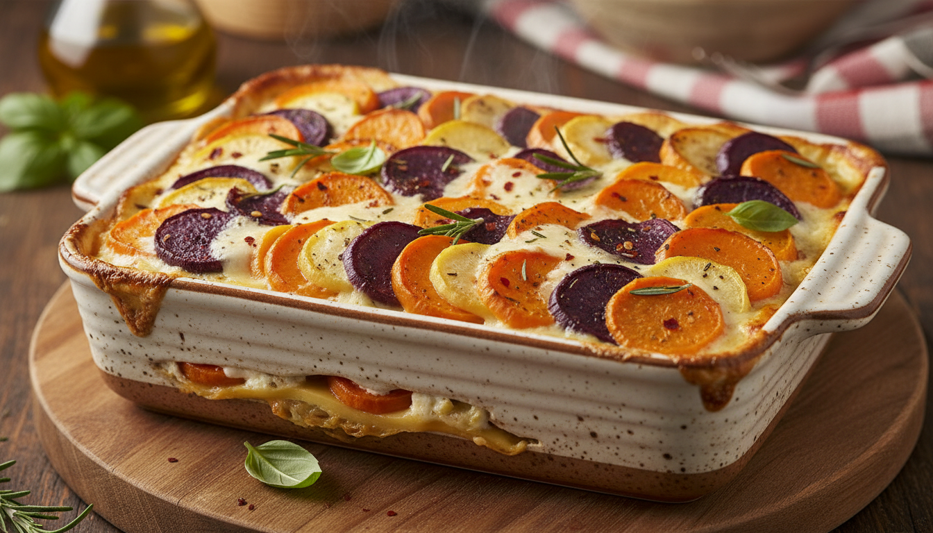 découvrez une lasagne unique avec un ingrédient surprenant qui ravira vos papilles dès la première bouchée. une recette originale à ne pas manquer !