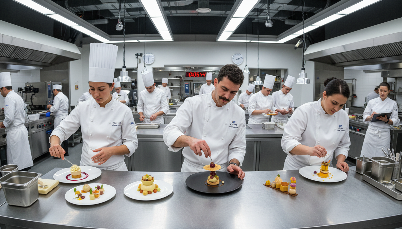 découvrez comment un challenger surprend le jury du championnat de france du dessert 2026 avec une création innovante alliant poire et une sauce comestible inattendue.