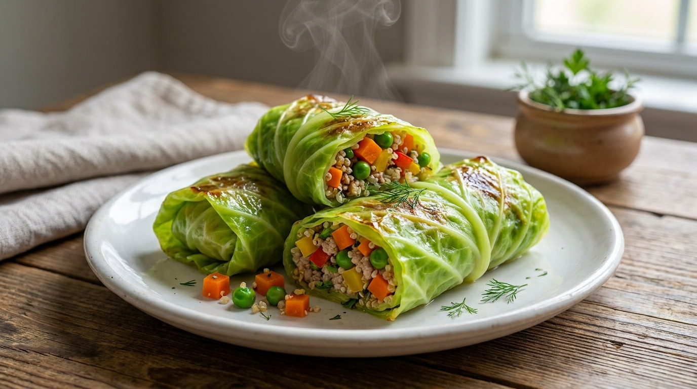 découvrez notre recette légère de choux farcis : simple, gourmande et idéale pour un repas sain et savoureux.