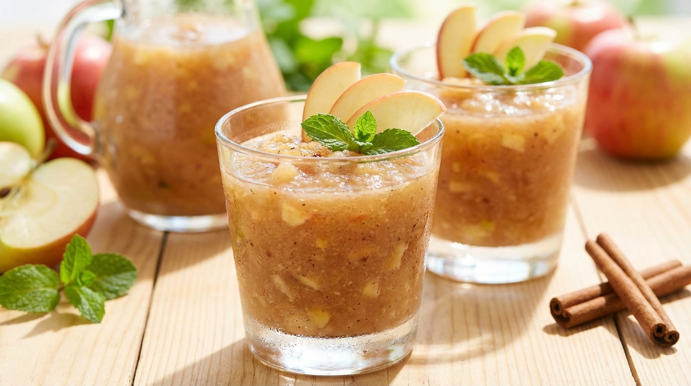 découvrez une recette légère et savoureuse de compote de pommes à boire, idéale pour une pause santé rafraîchissante et pleine de vitamines.