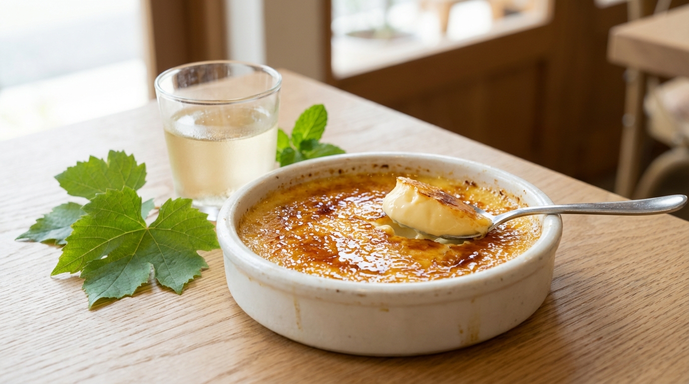 découvrez notre recette légère de crème brûlée au vin blanc, alliant gourmandise et légèreté pour un dessert exquis et facile à réaliser.