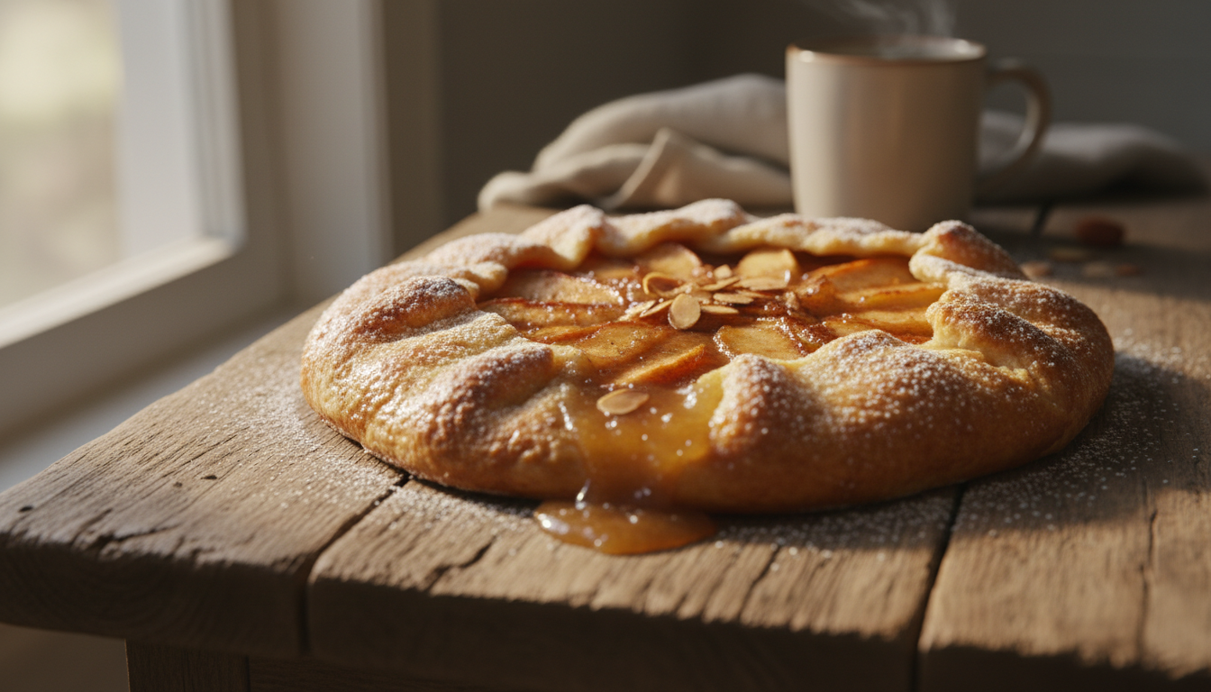 découvrez une galette aux pommes au cœur fondant, une alternative gourmande qui fait oublier la traditionnelle frangipane. une recette irrésistible à savourer sans modération !