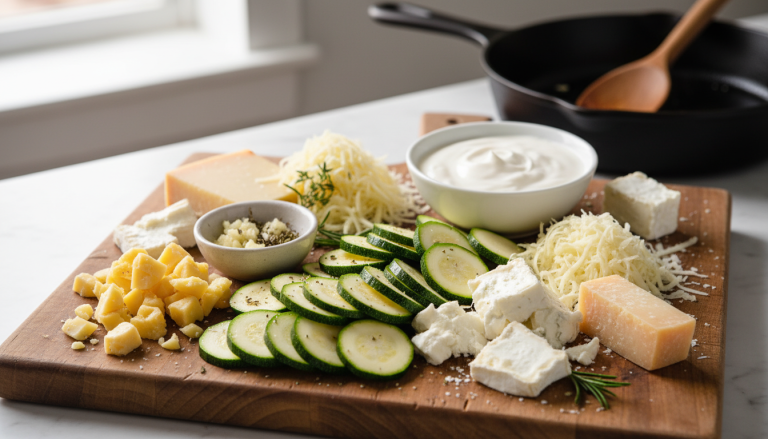 savourez un gratin de courgettes fondant qui transforme vos légumes oubliés en une délicieuse recette réconfortante, idéale pour un repas gourmand et savoureux.