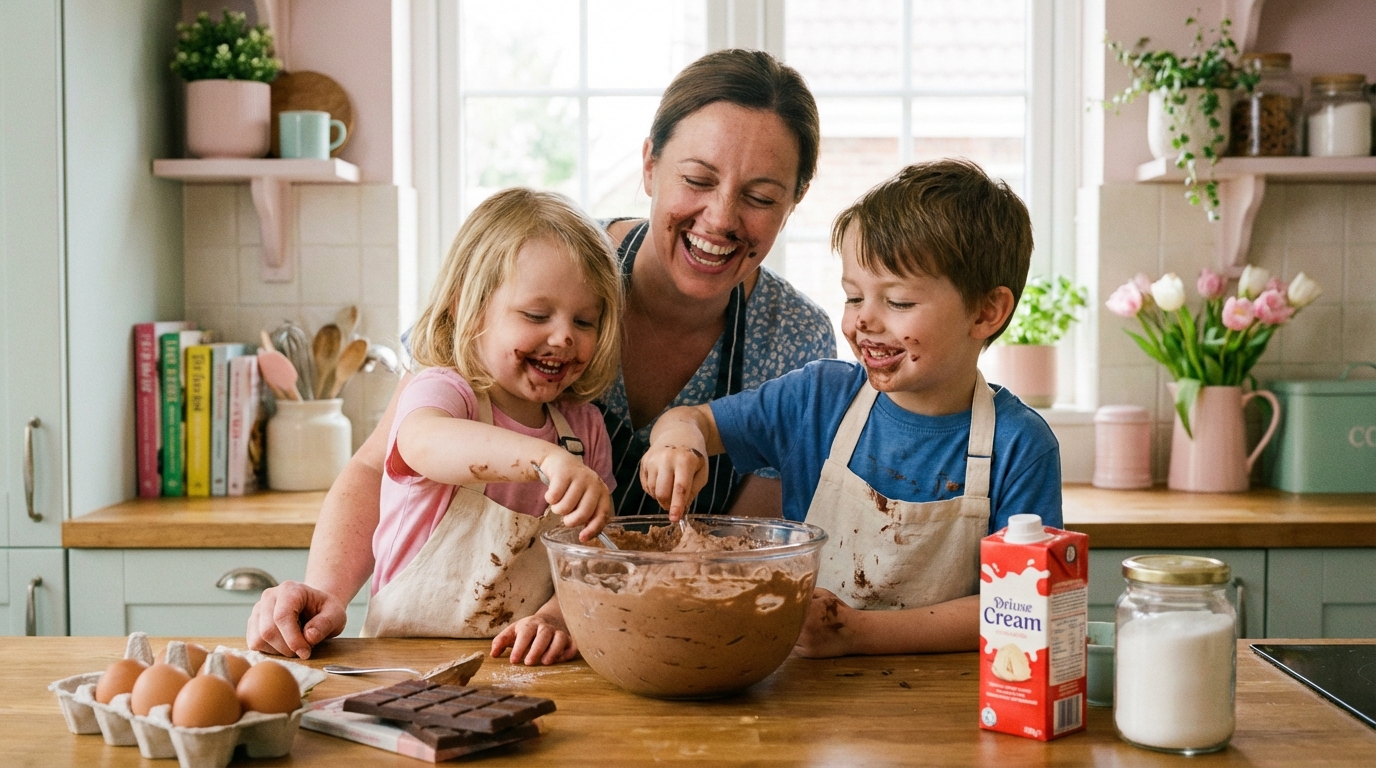 découvrez une recette simple et amusante pour préparer une mousse au chocolat légère avec vos enfants. partagez un moment gourmand et convivial en famille grâce à délice gourmand.